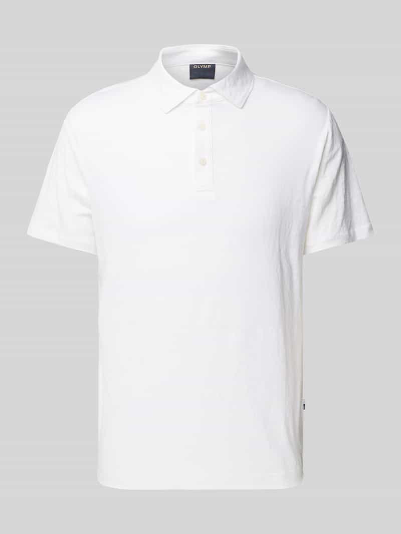 OLYMP Level Five Poloshirt met korte knoopsluiting