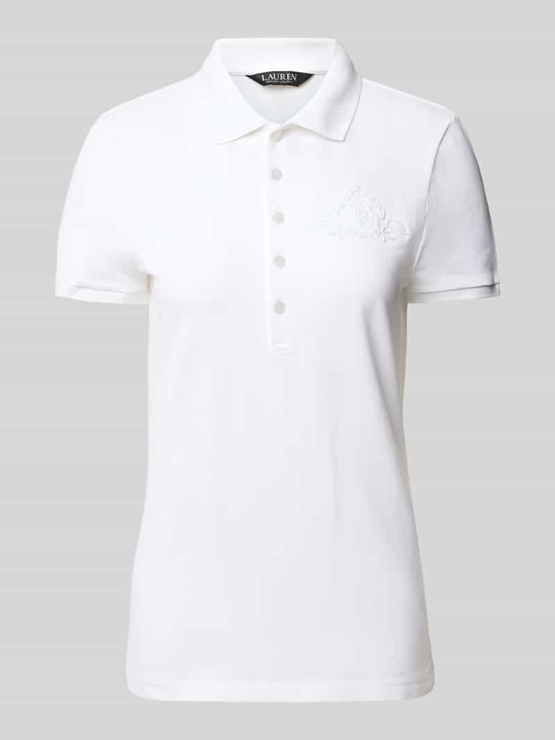 Lauren Ralph Lauren Poloshirt met korte knoopsluiting