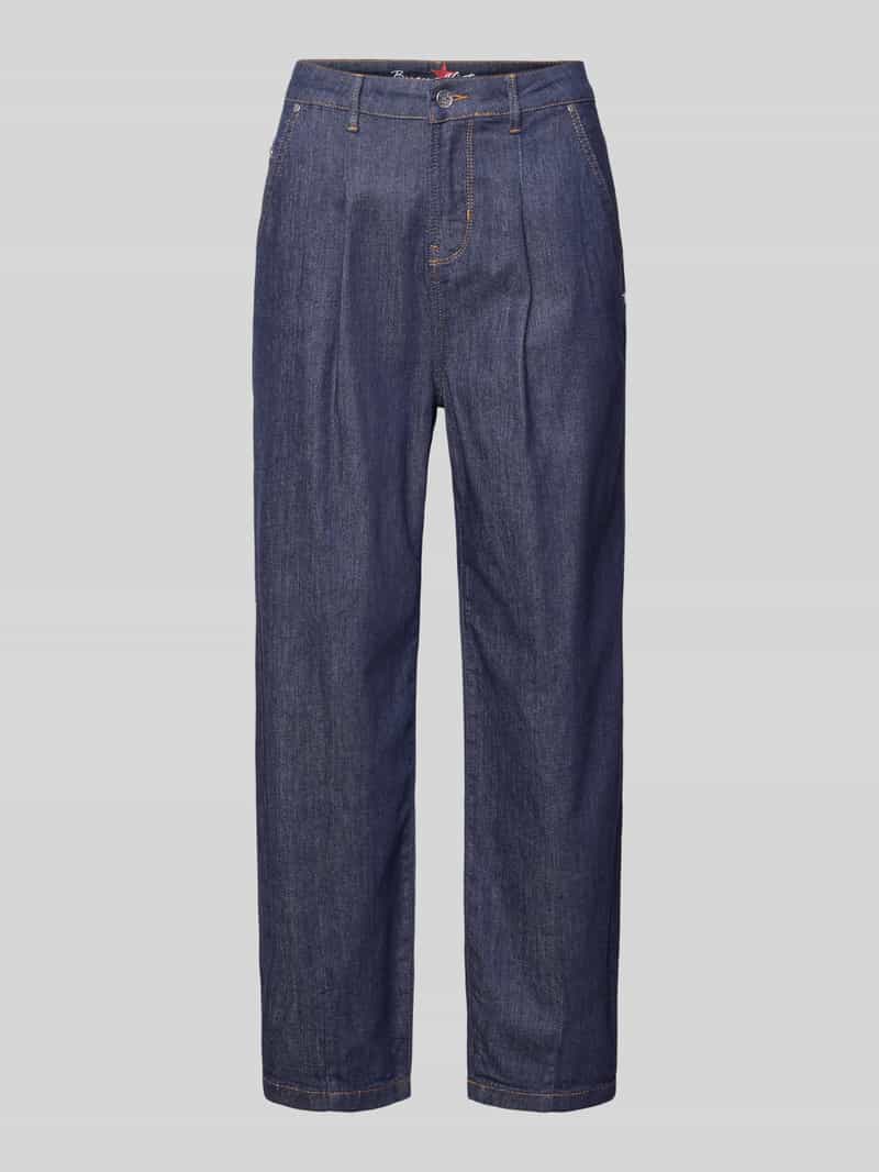 Buena Vista Jeans met bandplooien model 'Ballon'
