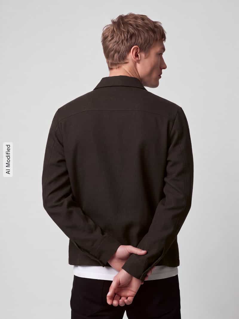 s.Oliver BLACK LABEL Blouson met doorlopende ritssluiting