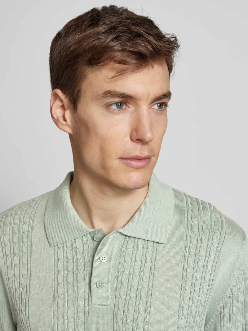 MCNEAL Regular fit poloshirt met korte knoopsluiting