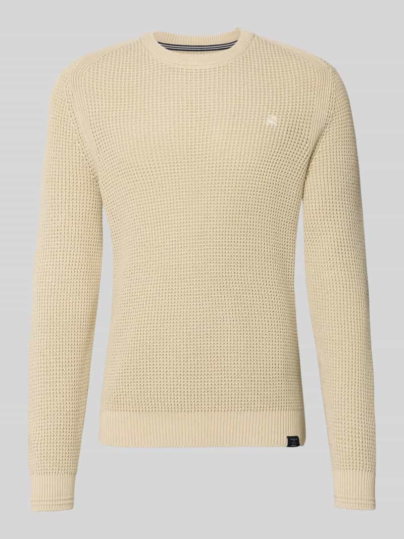 Lerros Regular fit pullover in gebreide look