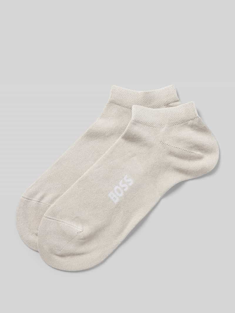 Boss Sokken met labeldetail in een set van 2 paar