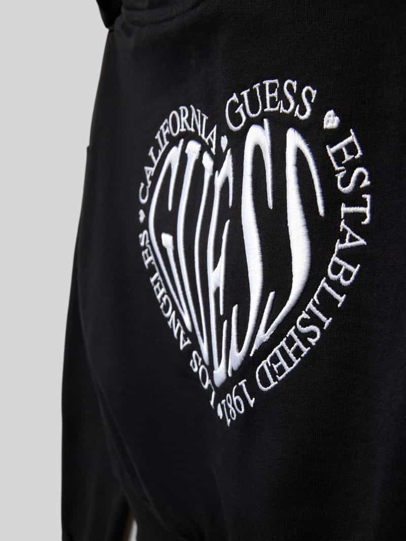 Guess Sweatjack met ritssluiting