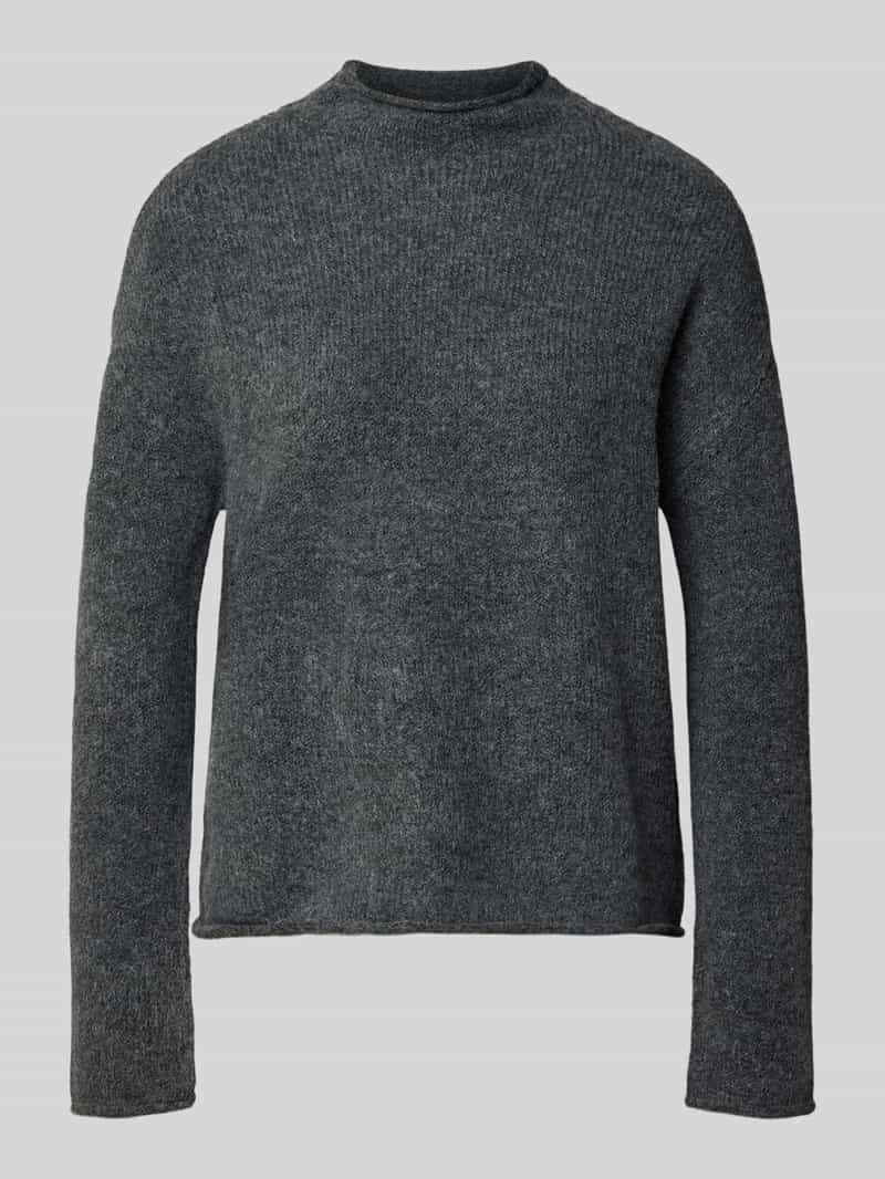 ZABAIONE Regular fit gebreide pullover met opstaande kraag