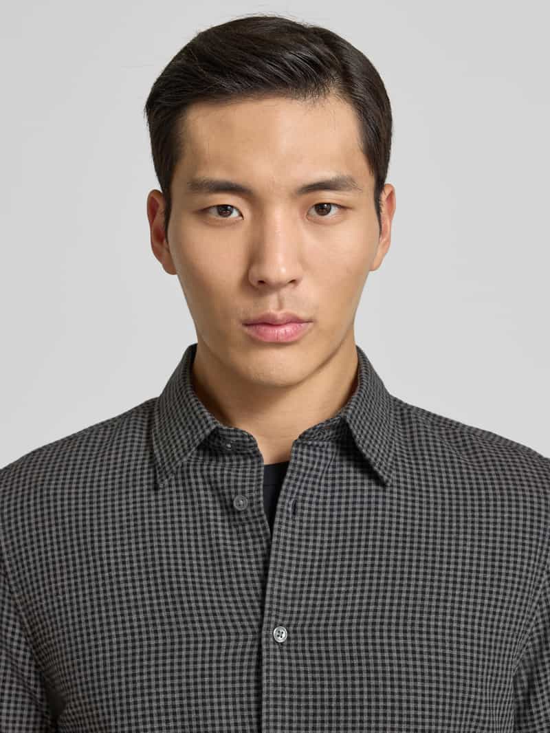 Marc O'Polo Shaped fit vrijetijdsoverhemd van puur katoen