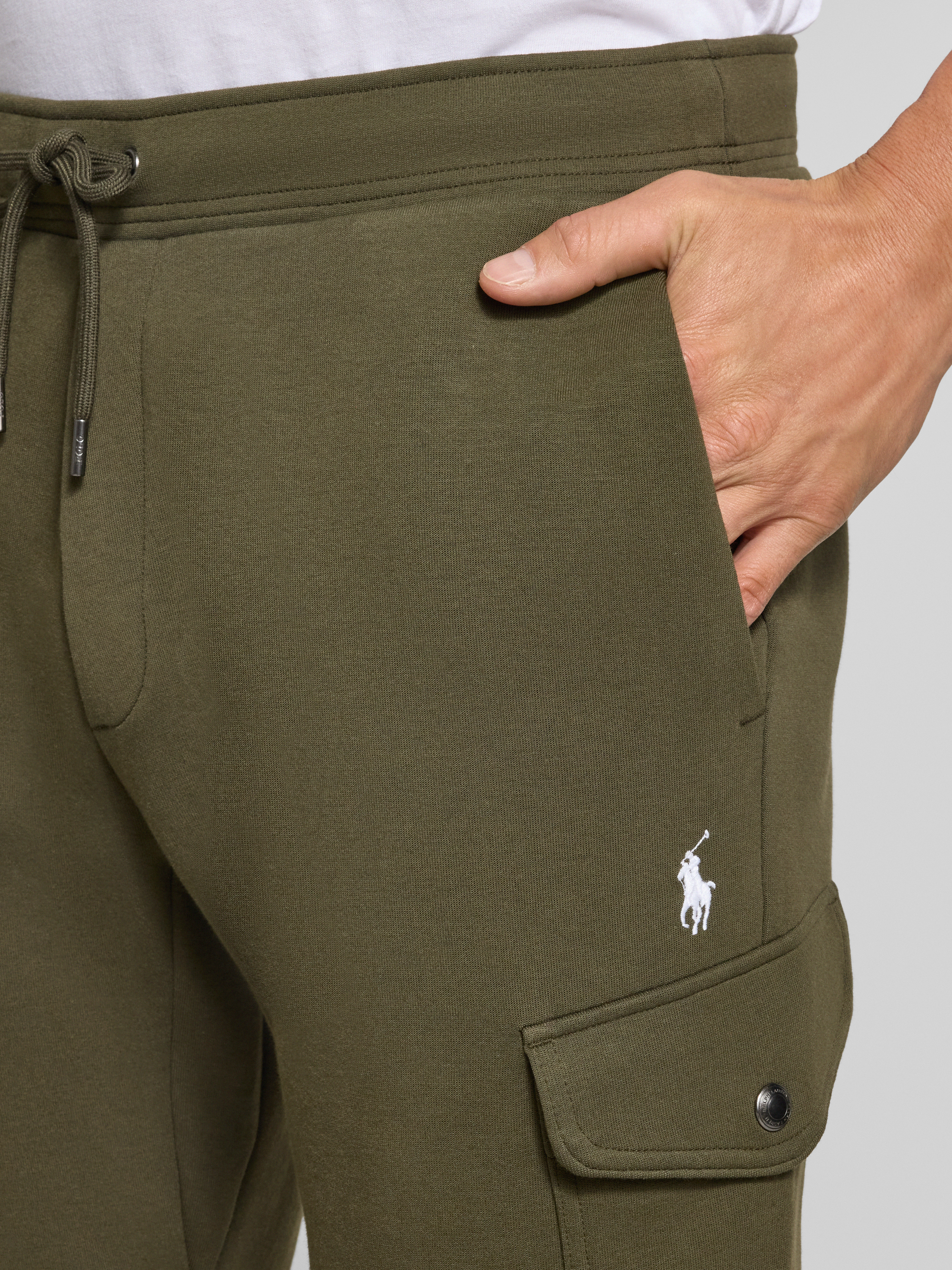Polo Ralph Lauren Slim fit sweatpants met cargozakken