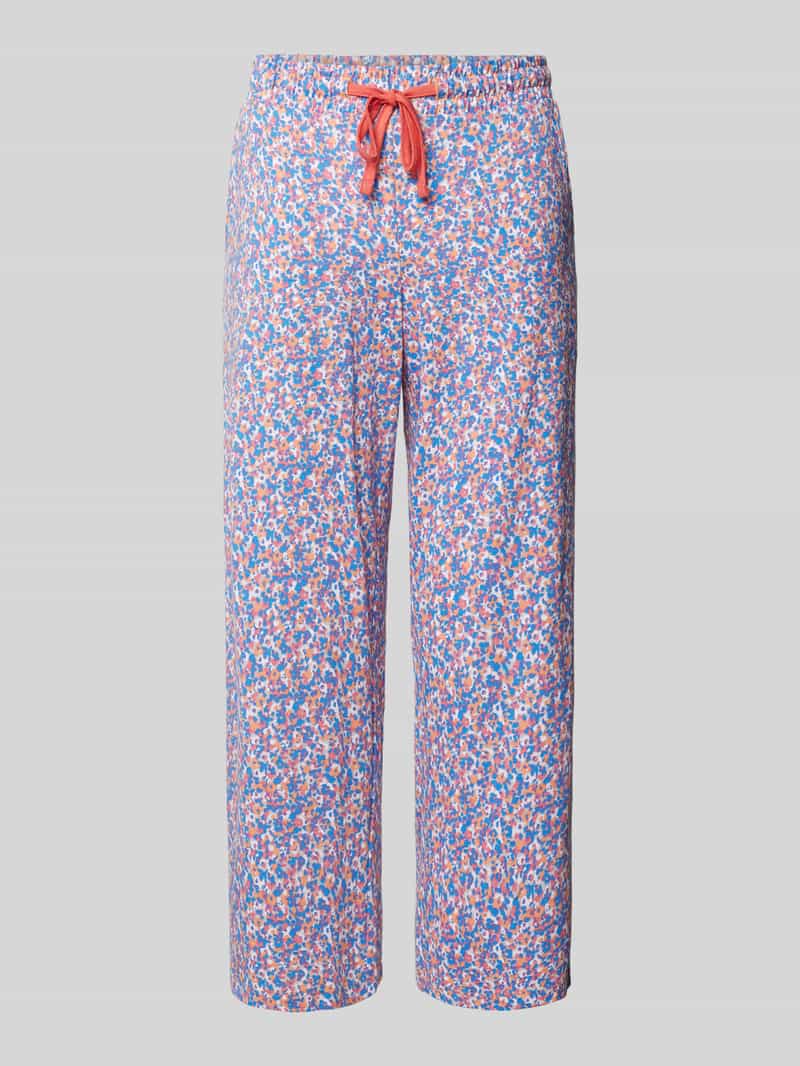 Christian Berg Woman Straight leg pyjamabroek met steekzakken