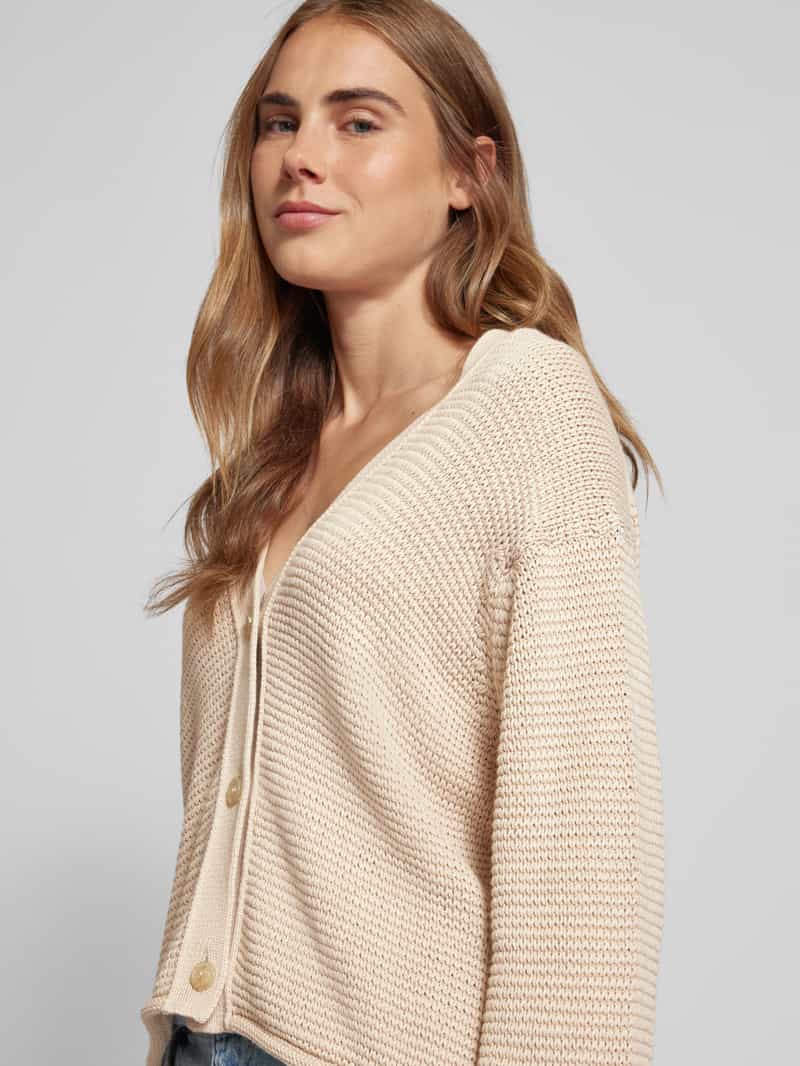 Marc O'Polo Cardigan met extra brede schouders