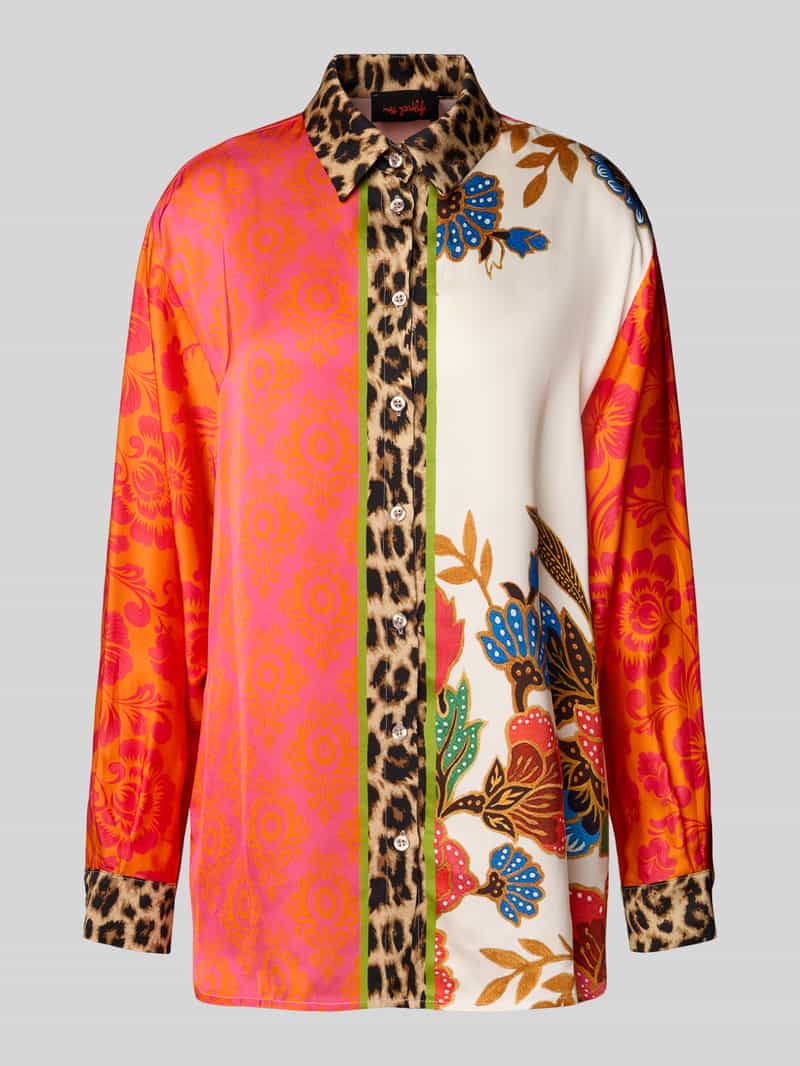 miss goodlife Relaxed fit blouse van viscose in all-over look