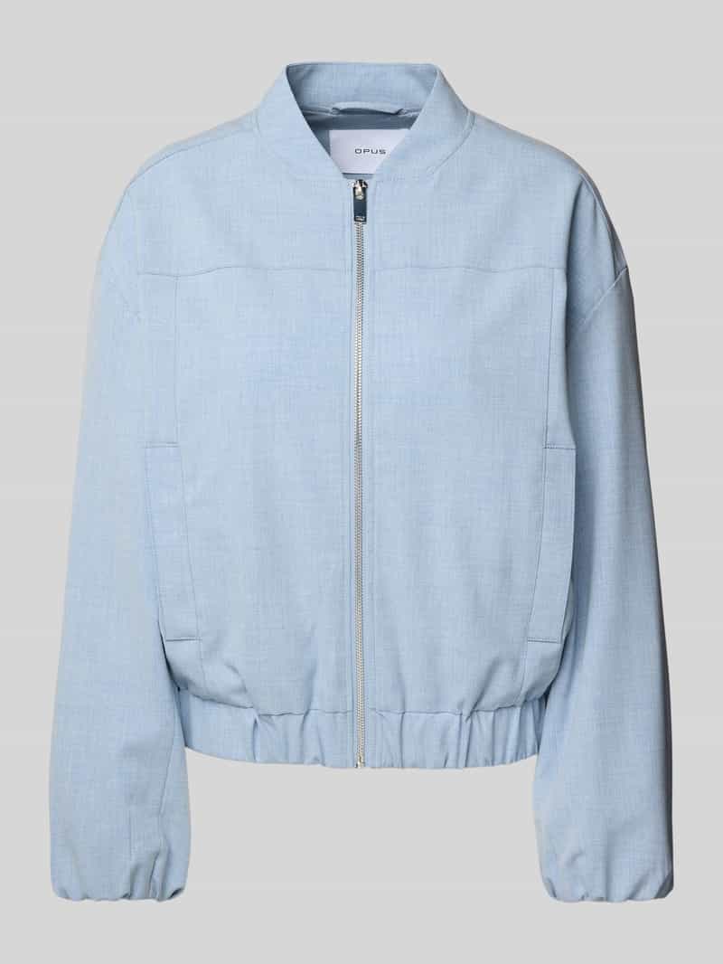 Opus Jack met opstaande kraag en steekzakken model 'Jelen'
