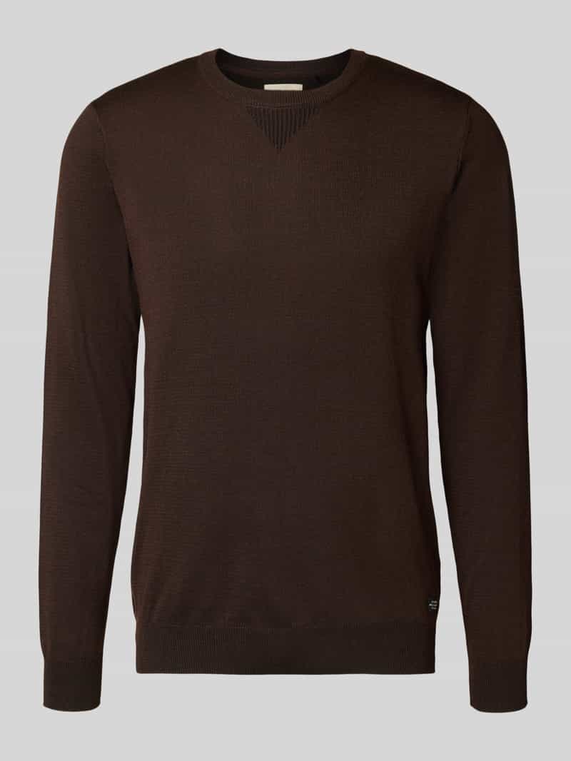 Blend Gebreide pullover met ronde hals model 'Bruton'