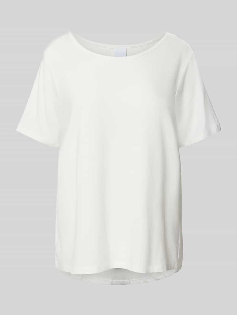 CCDK Copenhagen Pyjamabovendeel met geribde ronde hals model 'Bea'