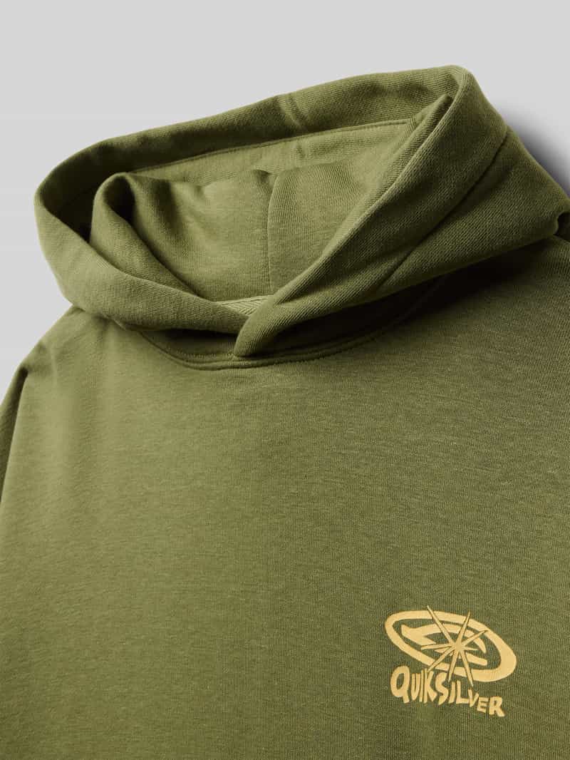 Quiksilver Oversized hoodie met logoprint model 'Salt Water'
