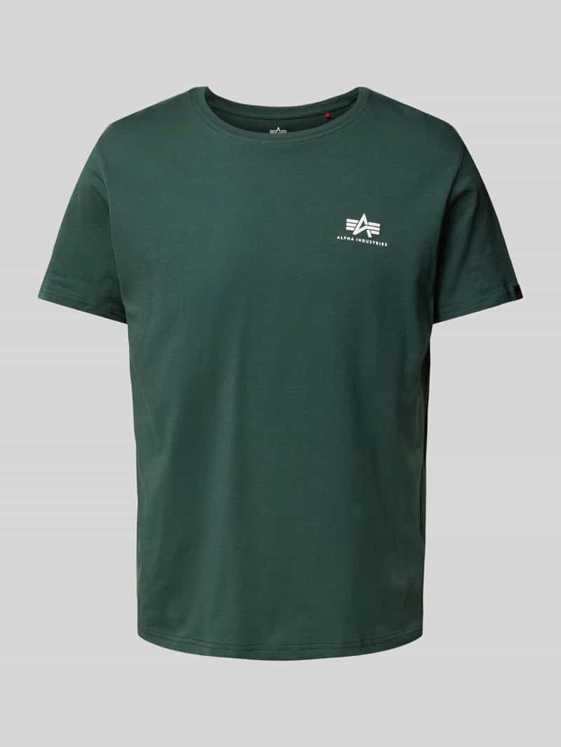 alpha industries T-shirt met labelprint