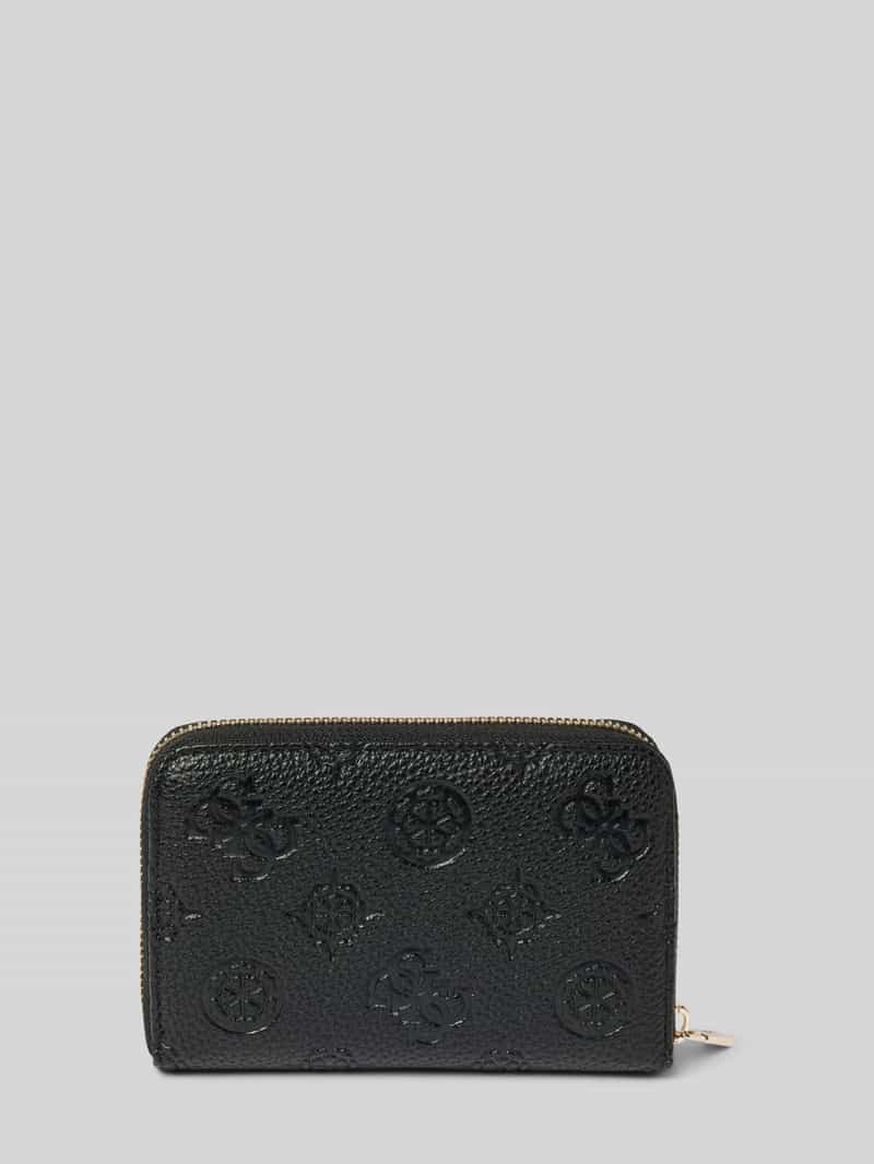 Guess Portemonnee met logo-applicatie model 'CRESIDIA'