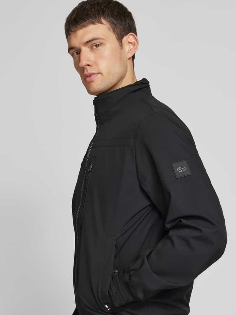 Tom Tailor Regular fit blouson met waterafstotende functie