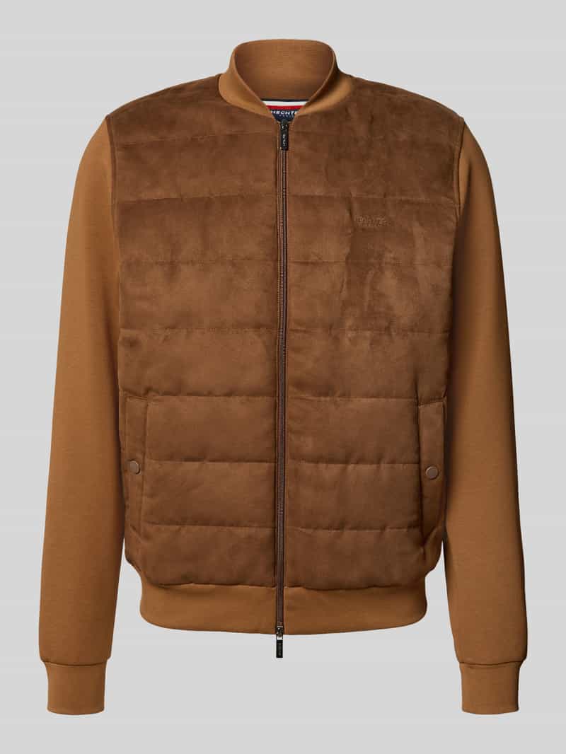 HECHTER PARIS Sweatjack met tweewegsritssluiting