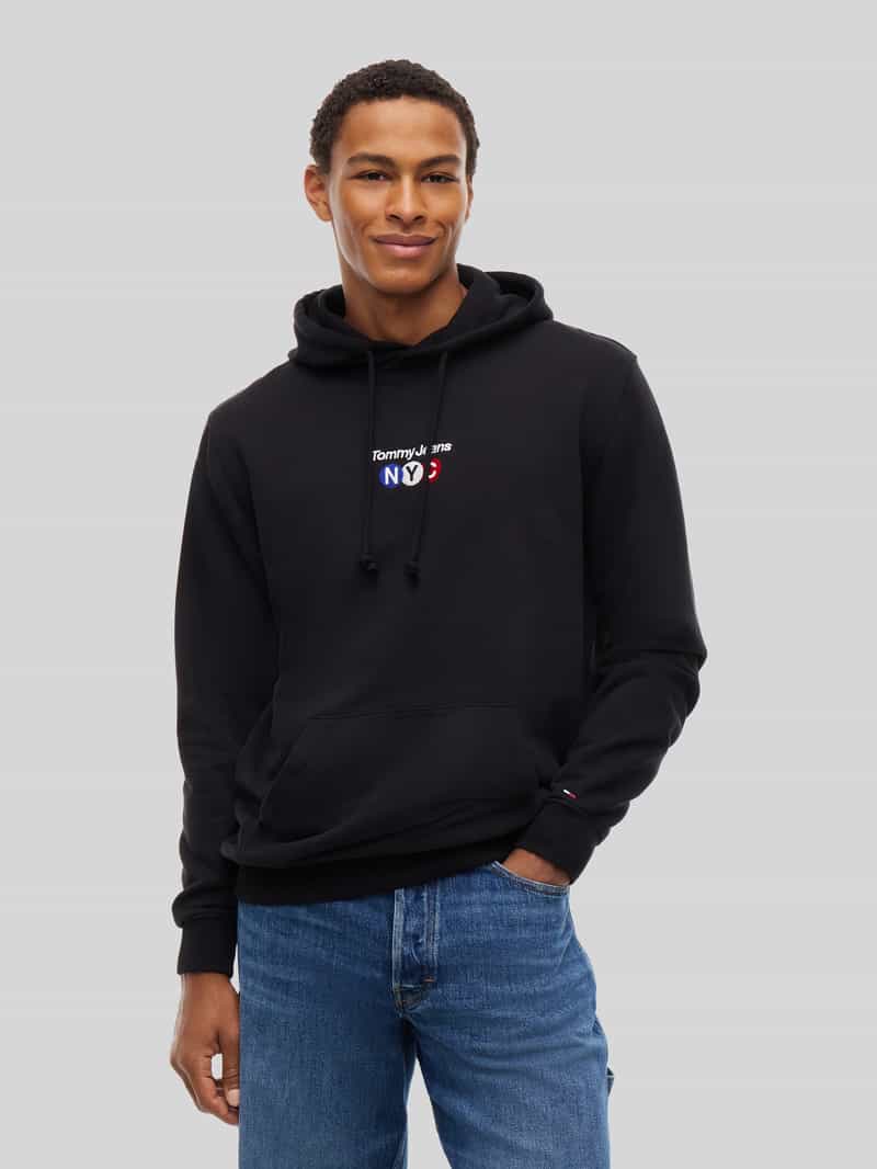 Tommy Jeans relaxed fit hoodie van puur katoen
