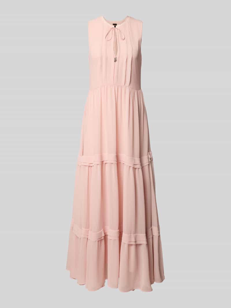 Boss Orange Maxi-jurk met volantzoom model 'Denon'