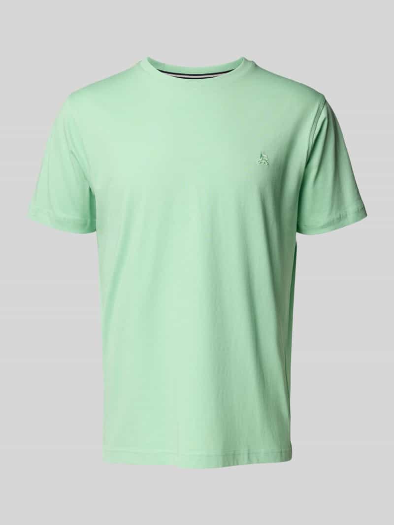 Lerros Regular fit T-shirt van puur katoen