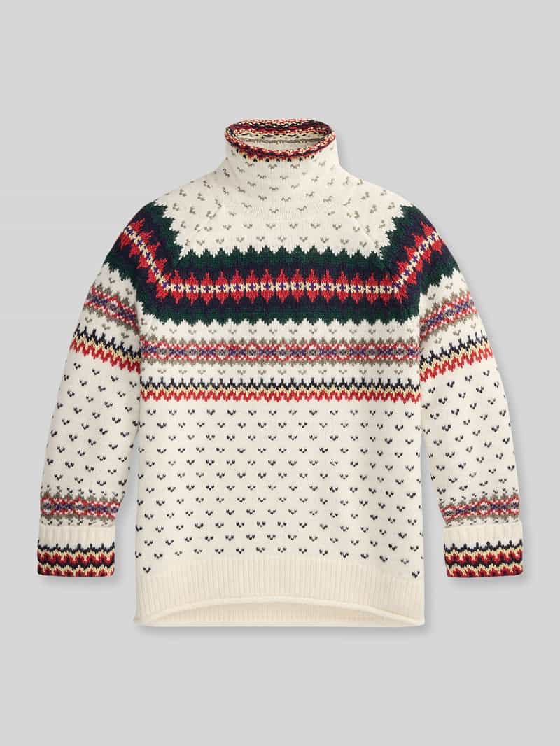 Polo Ralph Lauren relaxed fit coltrui van wolmix