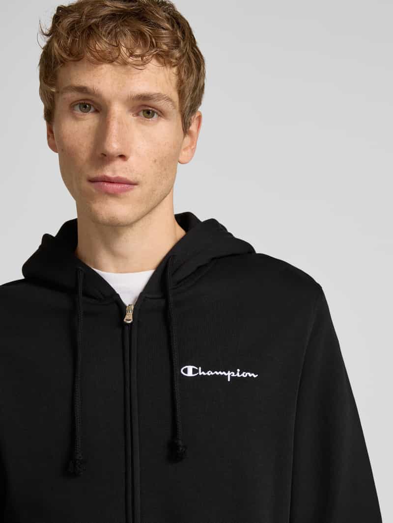 Champion Sweatjack met labelstitching