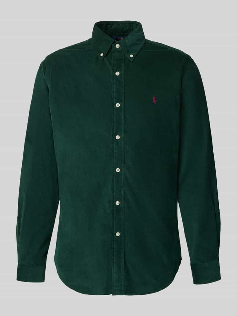Custom fit vrijetijdsoverhemd van puur katoen