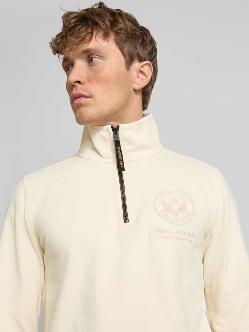 PME Legend Sweatshirt met opstaande kraag