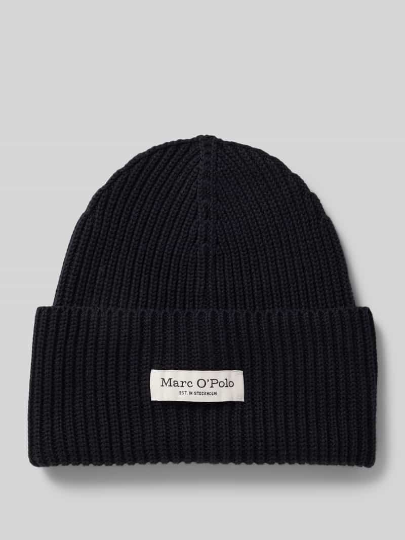 Marc O'Polo Beanie van puur katoen