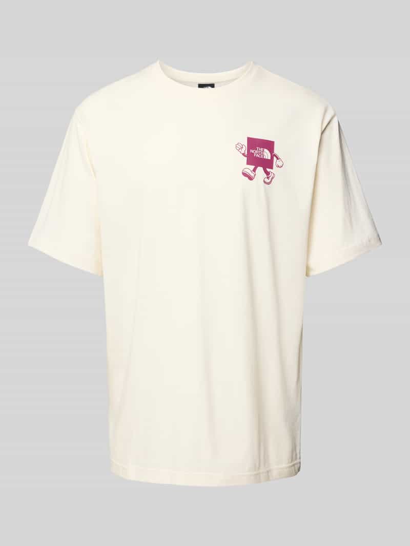 The North Face T-shirt met labelprint