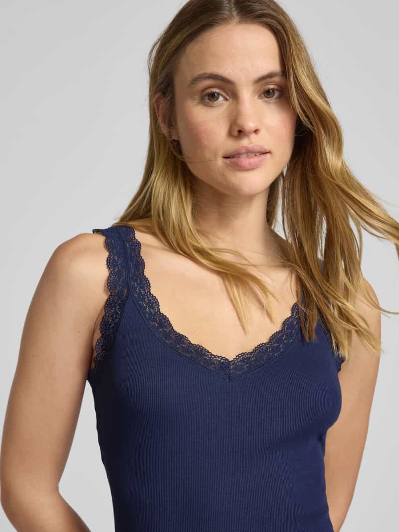 Christian Berg Woman Tanktop met kant