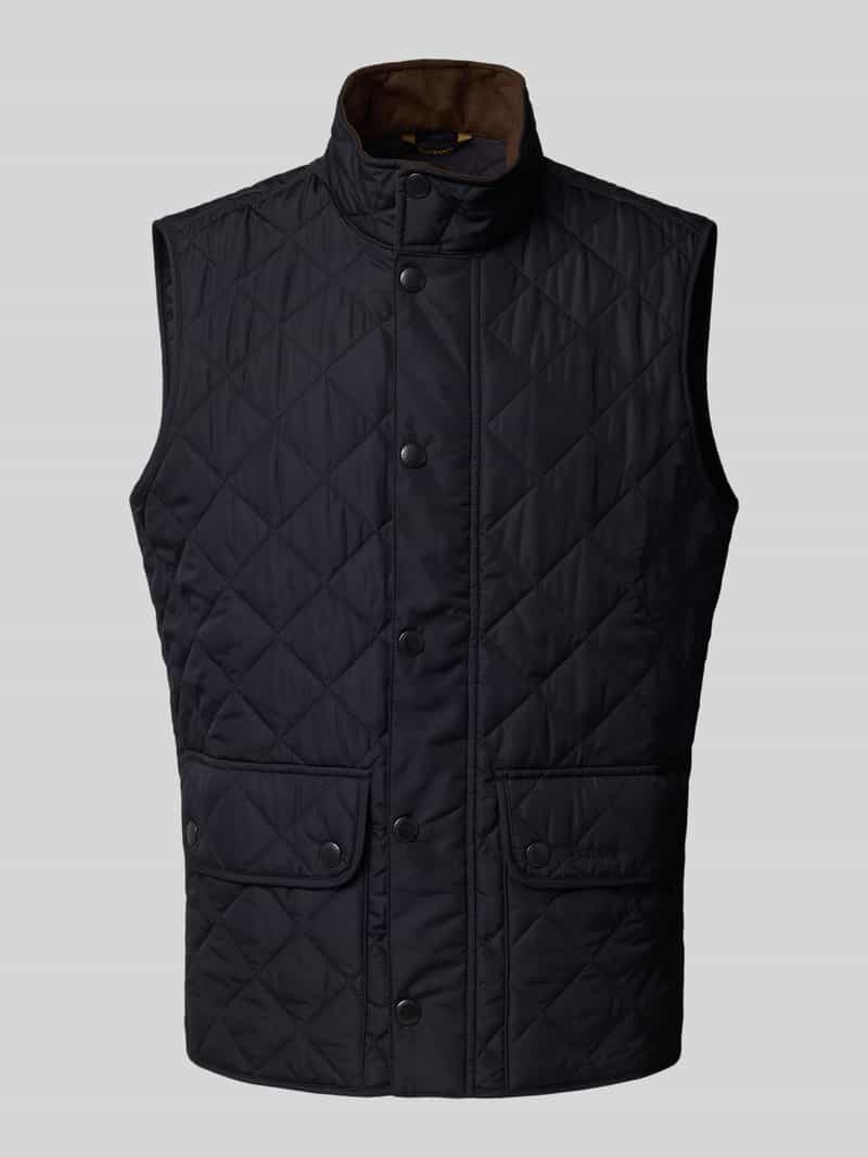 Barbour Bodywarmer met opstaande kraag model 'New Lowerdale'
