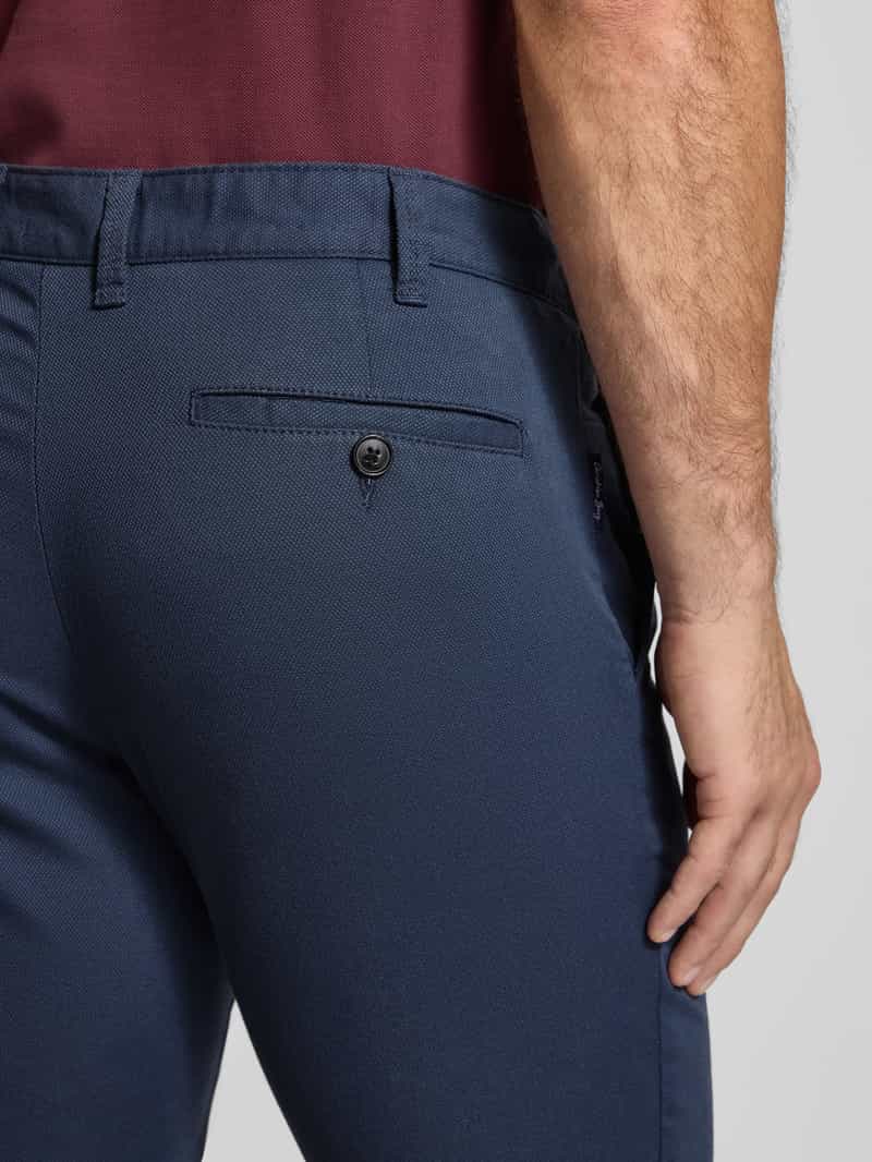 Christian Berg Men Regular fit broek met achterzakken
