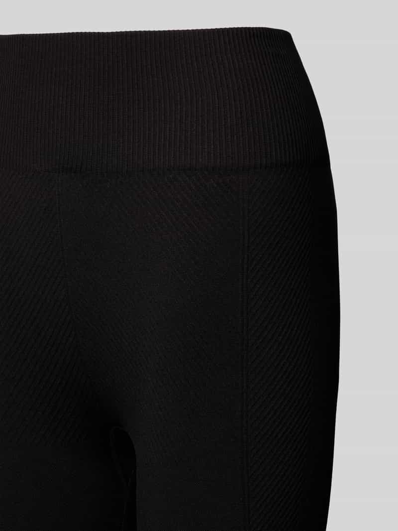 BORN LIVING YOGA Skinny fit legging met brede elastische band model 'India'