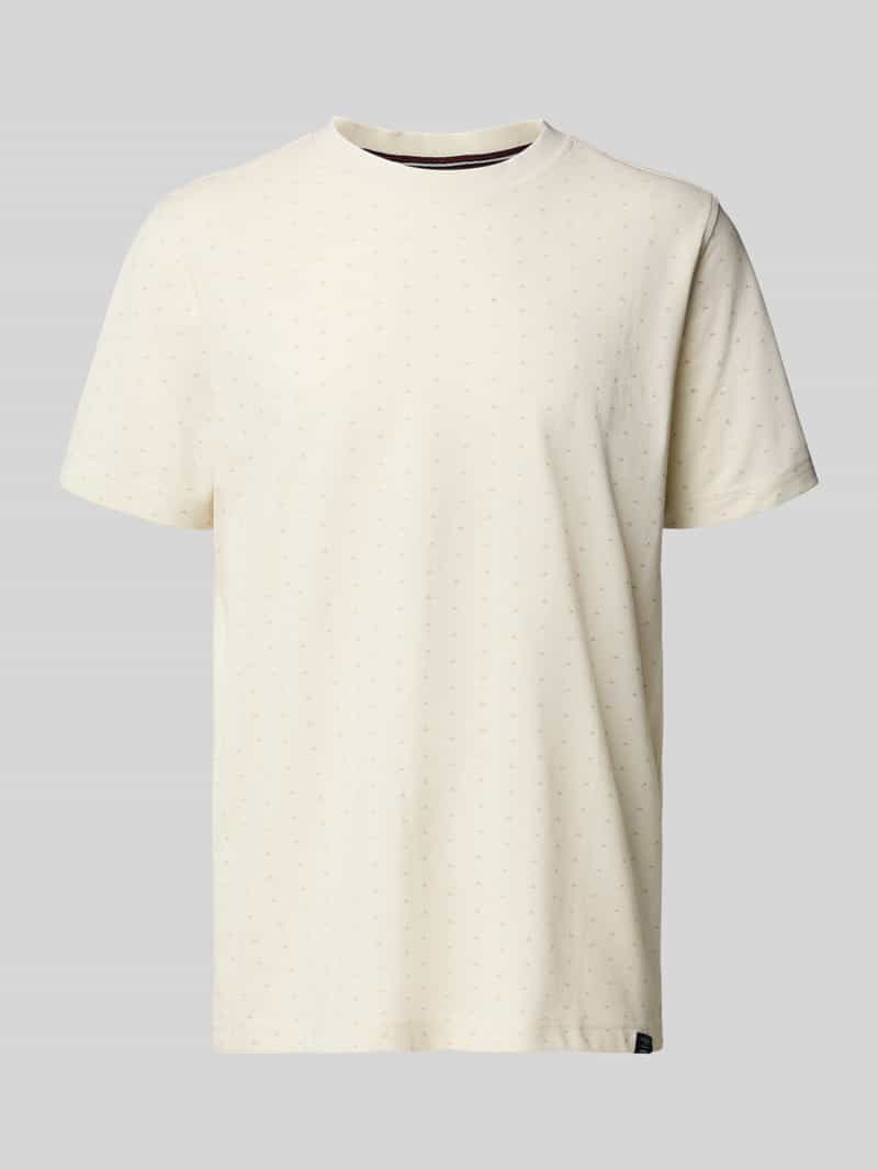 Lerros T-shirt met ronde hals