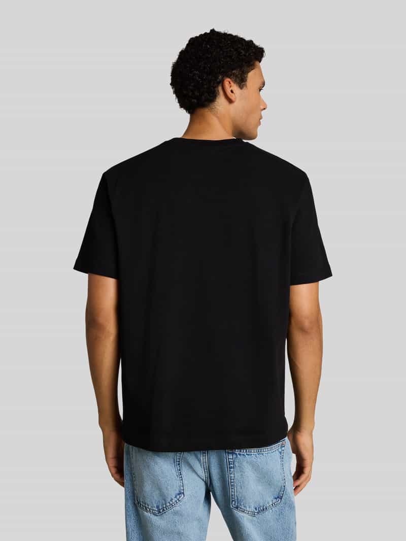 Tom Tailor Denim relaxed fit t-shirt met peanuts frontprint