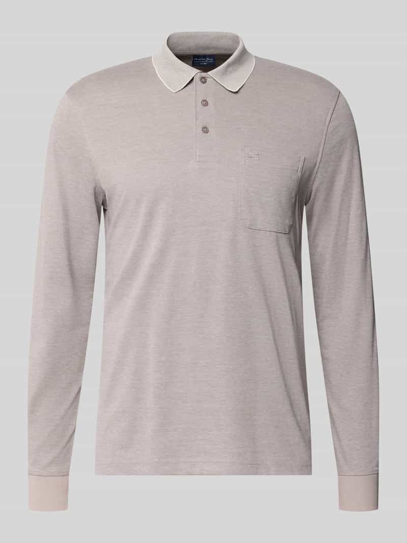 Christian Berg Men Regular fit poloshirt met katoen-aandeel
