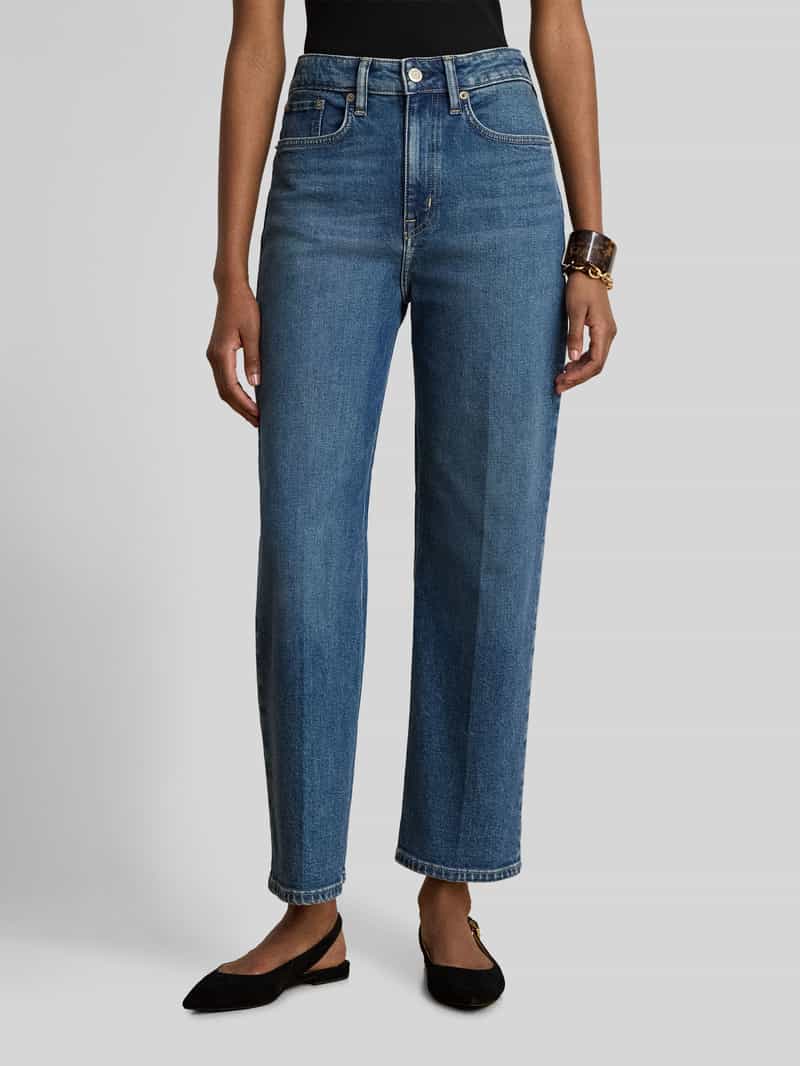Lauren Ralph Lauren straight fit jeans met persplooi