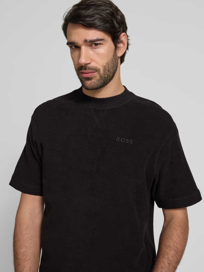 Boss Orange T-shirt met labelstitching