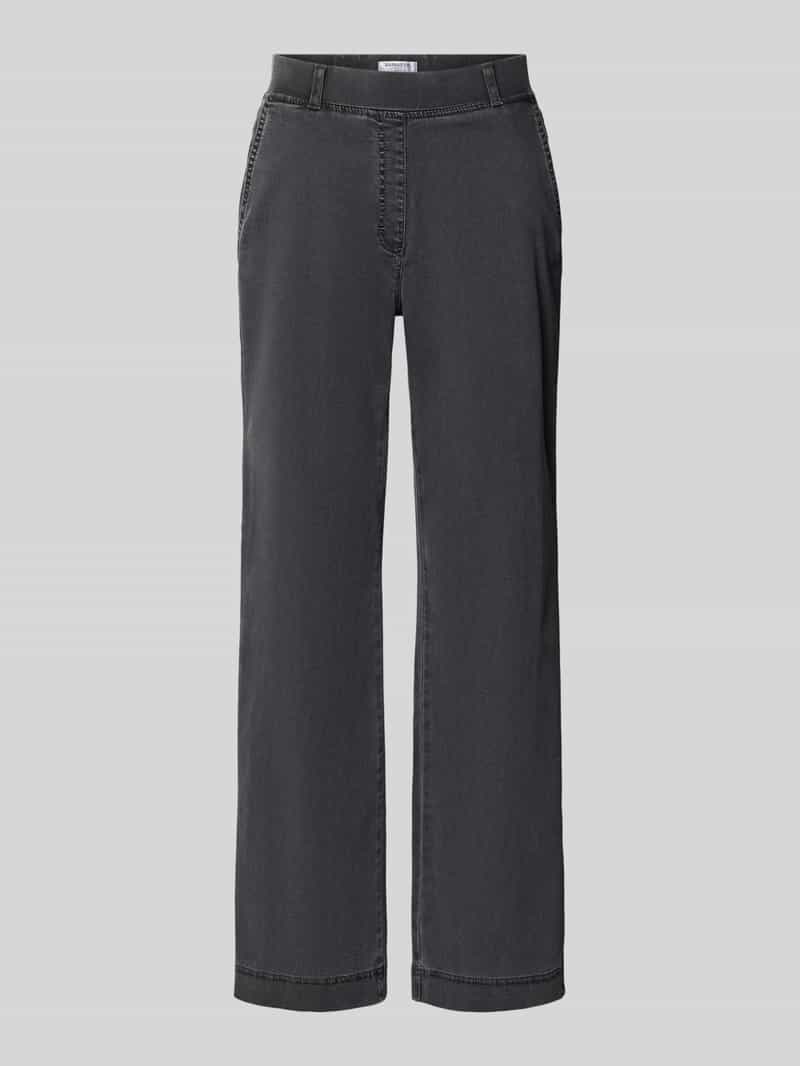 Raphaela By Brax Flared jeans met elastische band model 'Pam'