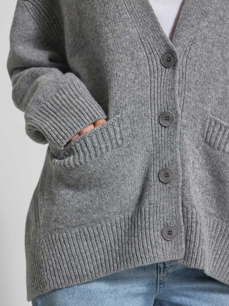 drykorn Relaxed fit gebreid jack van scheerwol model 'JAYDENI'