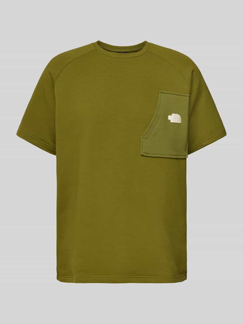 The North Face T-shirt met borstzak model 'TERRY'