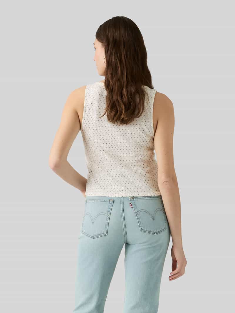 Levi's 300 Slim fit tanktop van katoenmix