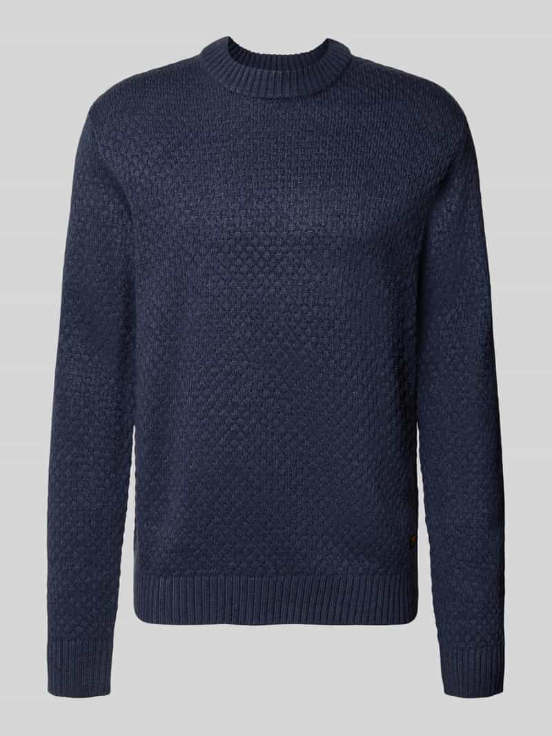 Jack & jones Regular fit gebreide pullover van katoenmix model 'BLAKE'