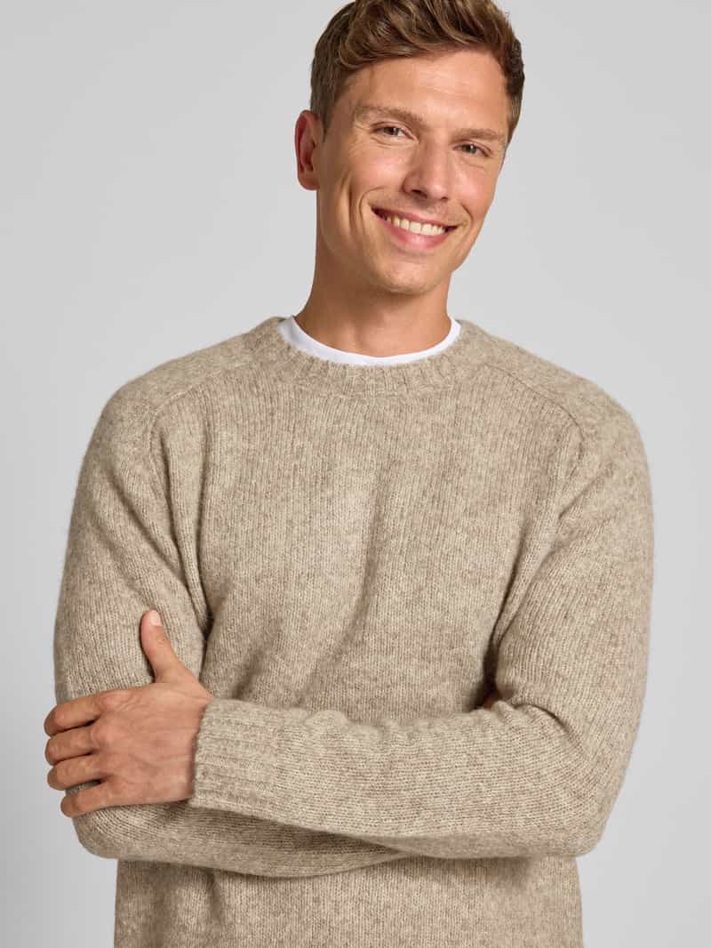 Tiger Of Sweden Gebreide pullover met alpacagehalte model 'Adryan'