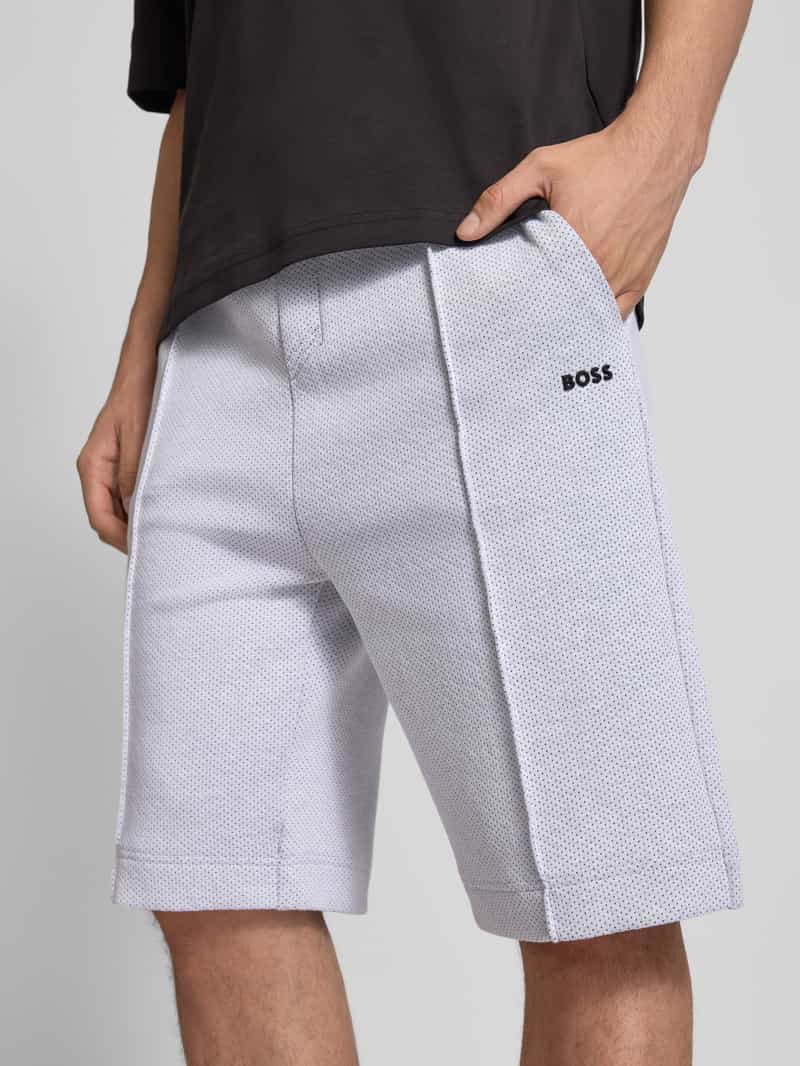 BOSS Green Regular fit korte sportbroek met katoen
