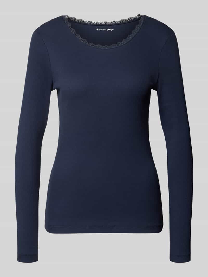 Christian Berg Woman Regular fit pyjamabovendeel met katoen