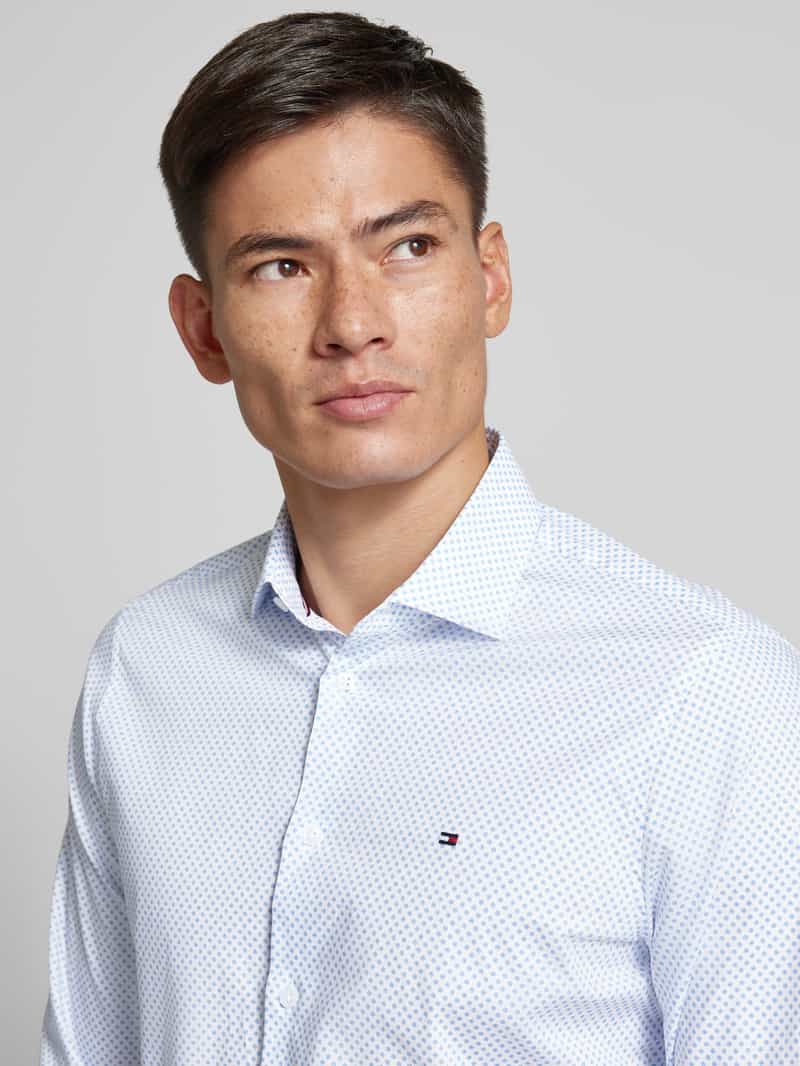 Tommy Hilfiger Tailored Slim fit zakelijk overhemd met knoopsluiting