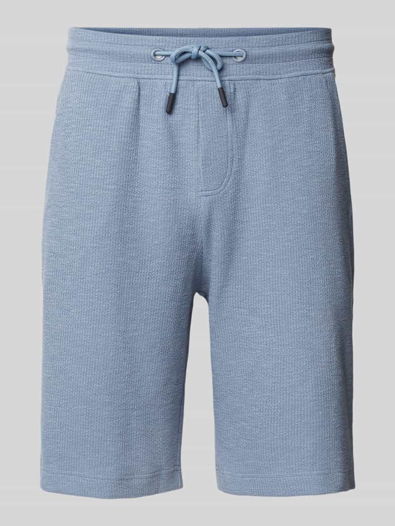 Tom Tailor Regular fit korte cargobroek van katoenmix